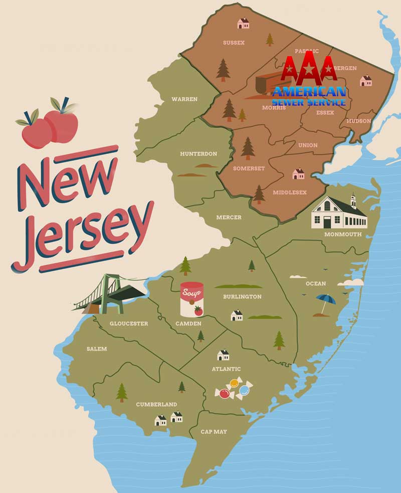 areas served in north jersey